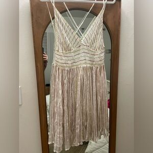 Free people whimsical size 8 mini dress. Soft inner lining
